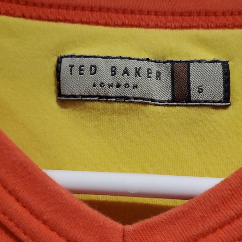 Ted Baker London V Neck Tshirt Mens Sz S